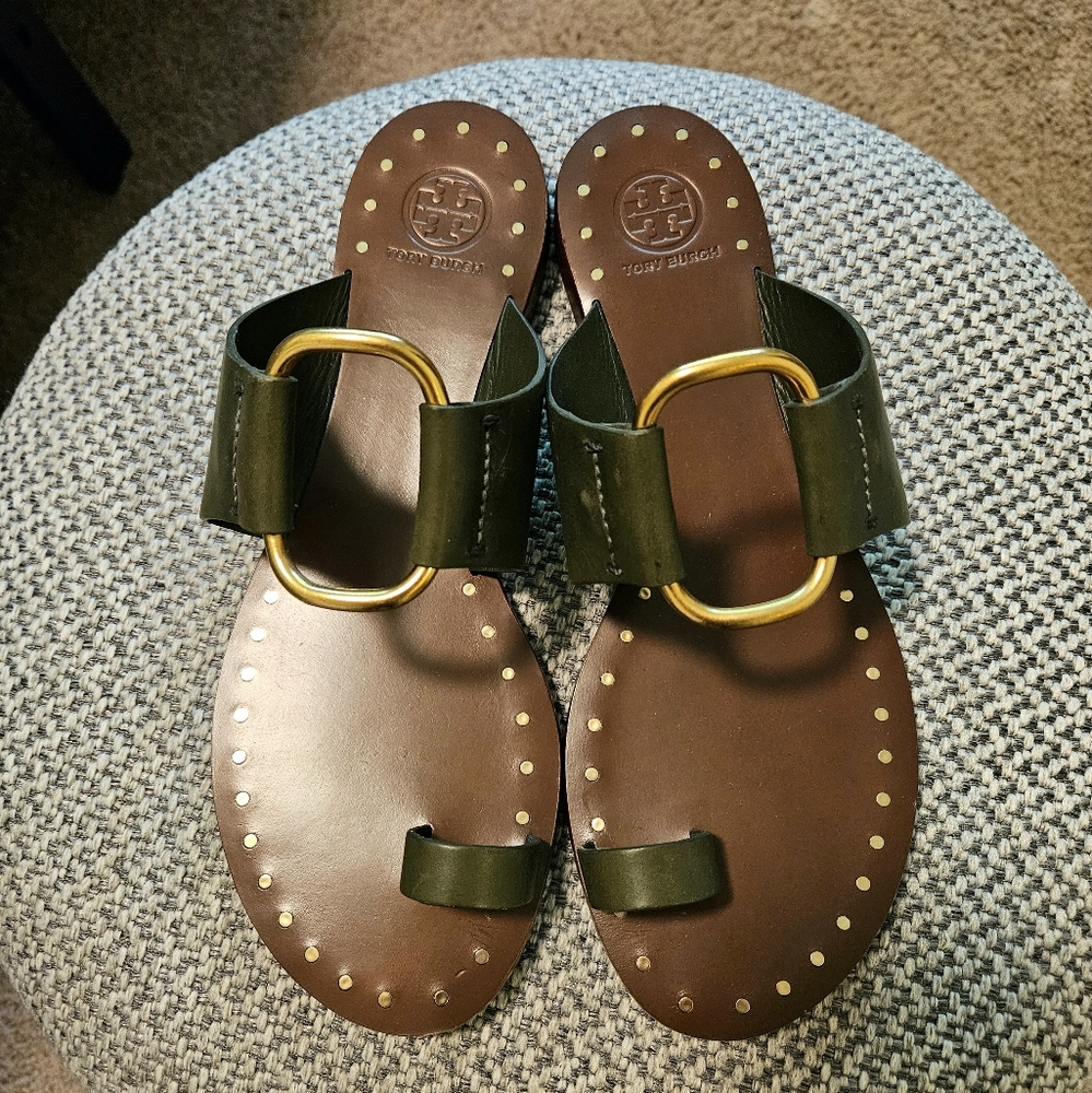Tory Burch Ravello Studded Slide Sandal
